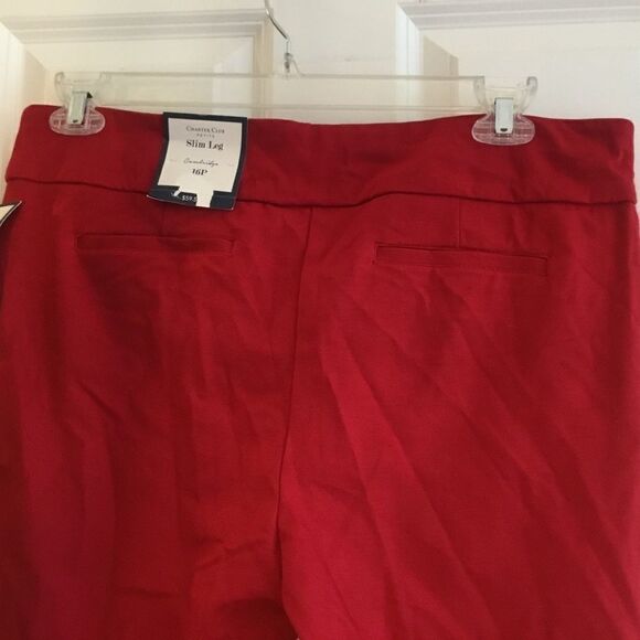 NWT. Charter Club Ponte Knit Slacks Size: … - Picture 10 of 16
